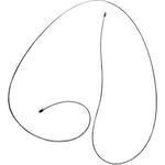 Order Intermediate Brake Cable by WORLDPARTS - 176606 For Your Vehicle