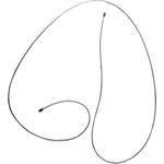 Order Intermediate Brake Cable by WORLDPARTS - 176607 For Your Vehicle