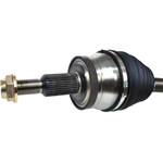 Order Left New CV Complete Assembly by CARDONE INDUSTRIES - 66-3679 For Your Vehicle