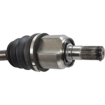 Order Left New CV Axle Shaft by CARDONE INDUSTRIES - 663753 For Your Vehicle