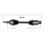 Order WORLDPARTS - 139119 - Left New CV Complete Assembly For Your Vehicle