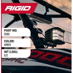 Order Light Bar Cover by RIGID INDUSTRIES - 32183 For Your Vehicle