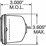 Order Low Beam Headlight by WAGNER - H4703 For Your Vehicle