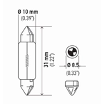 Order Map Light by HELLA - 6418TB For Your Vehicle