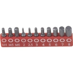 Order Metric Hex & Triple Square Screwdriver Bit Set by GENIUS - SB-211MH For Your Vehicle