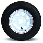 Order TOW RITE - RDG25-700-WS4 - Mounted White Spoke Wheels For Your Vehicle