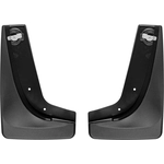 Order WEATHERTECH - 110087 - Black Mud Flaps For Your Vehicle