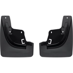 Order WEATHERTECH - 110123 - Black Mud Flaps For Your Vehicle