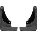 Order WEATHERTECH - 110133 - Black Mud Flaps For Your Vehicle
