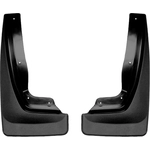 Order WEATHERTECH - 110141 - Black Mud Flaps For Your Vehicle