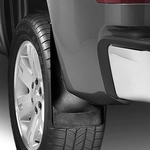 Order WEATHERTECH - 120077 - Black Mud Flaps For Your Vehicle