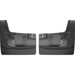 Order WEATHERTECH - 120116 - Black Mud Flaps For Your Vehicle