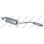 Order Stainless Steel Muffler And Pipe Assembly - WALKER USA - 46956 For Your Vehicle