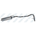 Order Stainless Steel Muffler And Pipe Assembly - WALKER USA - 47764 For Your Vehicle