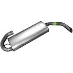 Purchase WALKER USA - 50059 - Stainless Steel Muffler And Pipe Assembly