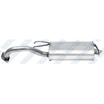 Order Stainless Steel Muffler And Pipe Assembly - WALKER USA - 53689 For Your Vehicle