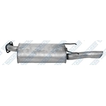 Order Muffler And Pipe Assembly by WALKER USA - 53692 For Your Vehicle