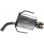 Order Stainless Steel Muffler And Pipe Assembly - WALKER USA - 53830 For Your Vehicle