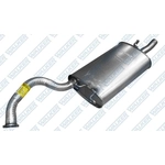 Order Stainless Steel Muffler And Pipe Assembly - WALKER USA - 54322 For Your Vehicle