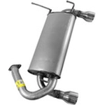 Purchase Stainless Steel Muffler And Pipe Assembly - WALKER USA - 54647