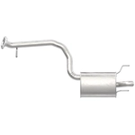 Order WALKER USA - 55984 - Stainless Steel Driver Side Oval Exhaust Muffler Assembly For Your Vehicle