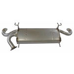 Order WALKER USA - 70015 - Stainless Steel Oval Exhaust Muffler Assembly For Your Vehicle