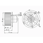 Order New Blower Motor by GLOBAL PARTS DISTRIBUTORS - 2311235 For Your Vehicle