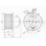 Order New Blower Motor by GLOBAL PARTS DISTRIBUTORS - 2311543 For Your Vehicle