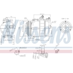 Order New Compressor And Clutch by NISSENS - 89022 For Your Vehicle