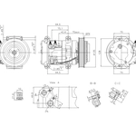Order New Compressor And Clutch by NISSENS - 891052 For Your Vehicle