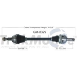 Order New CV Shaft by TRAKMOTIVE - GM8329 For Your Vehicle