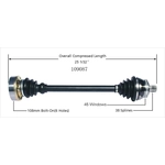 Order New CV Shaft by WORLDPARTS - 109087 For Your Vehicle