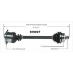 Order Arbre CV neuf par WORLDPARTS - 109097 For Your Vehicle