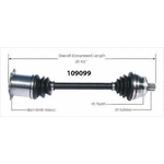 Order Arbre CV neuf par WORLDPARTS - 109099 For Your Vehicle