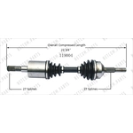 Order Arbre CV neuf par WORLDPARTS - 119004 For Your Vehicle