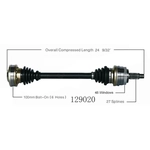 Order Arbre CV neuf par WORLDPARTS - 129020 For Your Vehicle