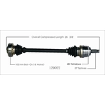 Order Arbre CV neuf par WORLDPARTS - 129022 For Your Vehicle