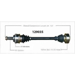 Order Arbre CV neuf par WORLDPARTS - 129035 For Your Vehicle