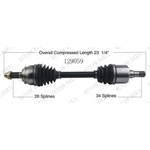 Order New CV Shaft by WORLDPARTS - 129059 For Your Vehicle