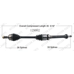 Order New CV Shaft by WORLDPARTS - 129062 For Your Vehicle