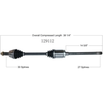 Order Arbre CV neuf par WORLDPARTS - 129112 For Your Vehicle