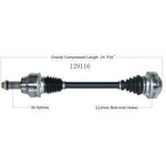 Order New CV Shaft by WORLDPARTS - 129116 For Your Vehicle