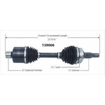 Order New CV Shaft by WORLDPARTS - 139006 For Your Vehicle