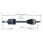 Order New CV Shaft by WORLDPARTS - 139019 For Your Vehicle