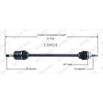 Order Arbre CV neuf par WORLDPARTS - 139024 For Your Vehicle