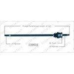 Order New CV Shaft by WORLDPARTS - 139034 For Your Vehicle