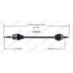 Order Arbre CV neuf par WORLDPARTS - 139055 For Your Vehicle