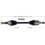 Order New CV Shaft by WORLDPARTS - 139226 For Your Vehicle