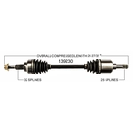 Order New CV Shaft by WORLDPARTS - 139230 For Your Vehicle