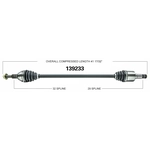 Order Arbre CV neuf par WORLDPARTS - 139233 For Your Vehicle